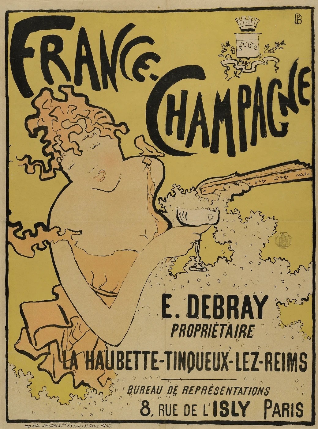 Πιερ Μπονάρ, «France Champagne», 1891