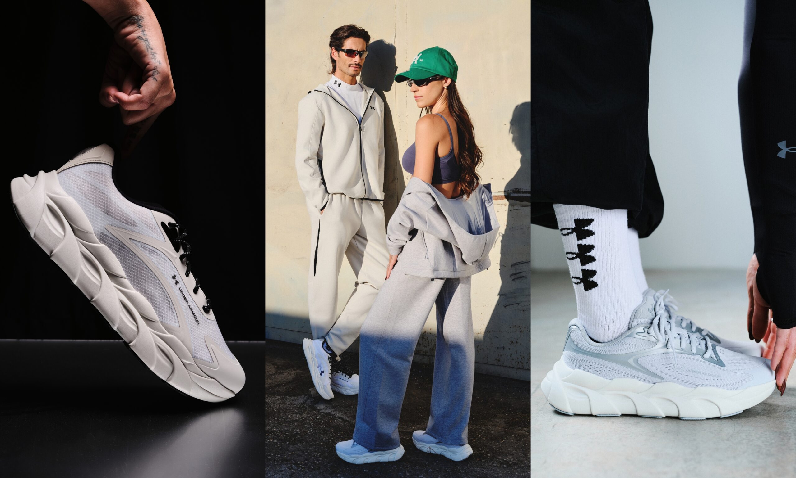 HB Runner SE 2: Η νέα lifestyle καμπάνια της Under Armour με τον Γιώργο Καράβα και τη Ραφαέλλα Ψαρρού